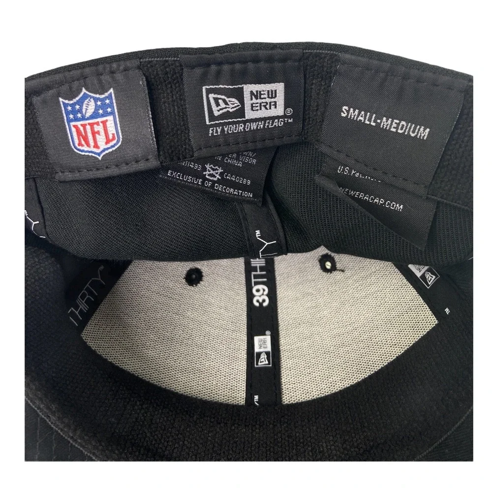 Pittsburg Steelers NFL Football Era 39Thirty Ball‎ Hat Cap Small Medium Black